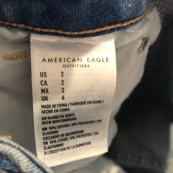 Women’s American Eagle denim shorts, size: 2 - Picture 4 of 4
